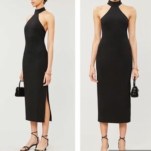 NWT Reformation Gable Halter neck Upcycled midi